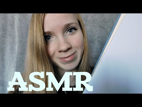 АСМР  Хочешь, я нарисую тебя? Ролевая игра/ ASMR Role play Make a portrait of you/ Paper sounds