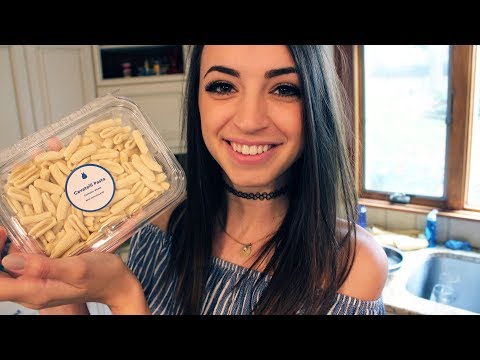 [ASMR] Cooking With Gibi - Fresh Cavatelli Pasta & Kale