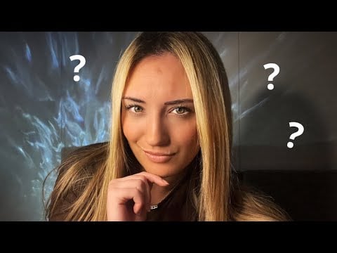 ASMR - Je te pose des questions pour t’endormir profondément 😴 #asmr