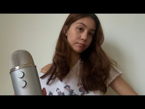 ASMR studying spanish and tweaking out 😐