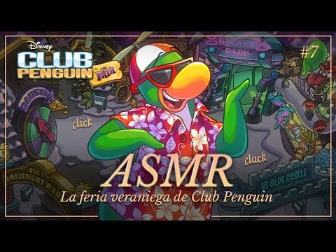ASMR ✧ La feria ha llegado a Club Penguin 🎪 Club Penguin #7 [susurrado, binaural]