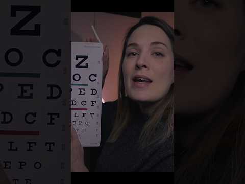 Can You Read This? 👁️ ASMR Eye Test