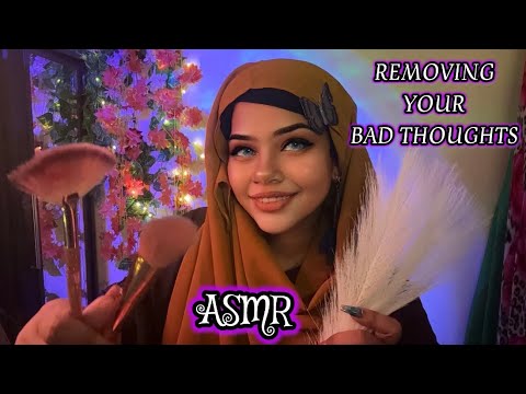 ✨Bestie removing your 👾Bad thoughts ASMR #layeredasmr #triggersforsleep 