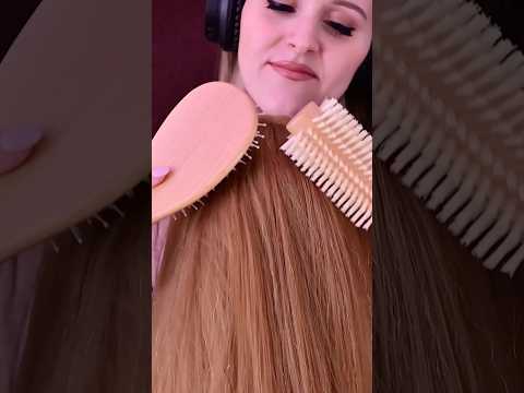 Old hair brushing video but still my favourite ♥️ #relax #asmrsleep #hairbrushing