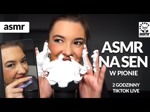 ASMR po polsku NA SEN 2 GODZINY TIKTOK LIVE