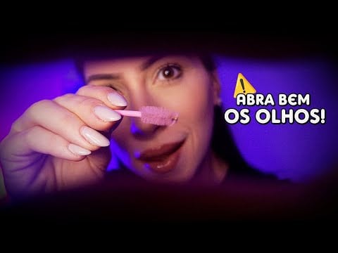 ASMR Arrepiante 😱✨ Retirando Objetos Estranhos de Dentro do Seu Olho
