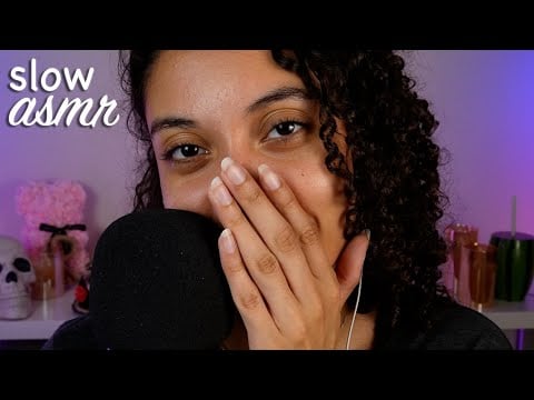 ASMR Slow & Gentle | Fall Asleep Fast😴 (mouth sounds, inaudible, gentle asmr)