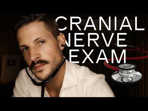ASMR *𝗨𝗟𝗧𝗥𝗔 𝗗𝗘𝗧𝗔𝗜𝗟𝗘𝗗* Cranial Nerve Exam (Realistic Binaural Doctor Roleplay)
