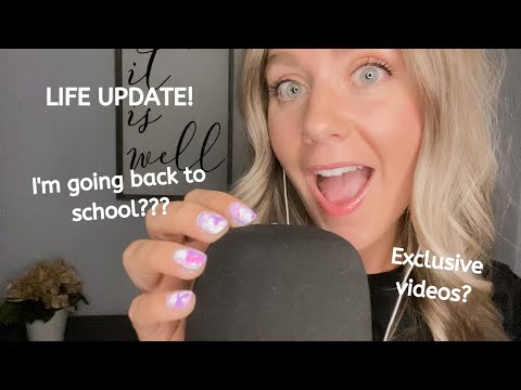 ASMR Life Update Whisper Ramble | August 22