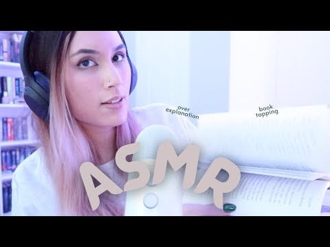 ASMR Tapping and Explaining Books You Should Read