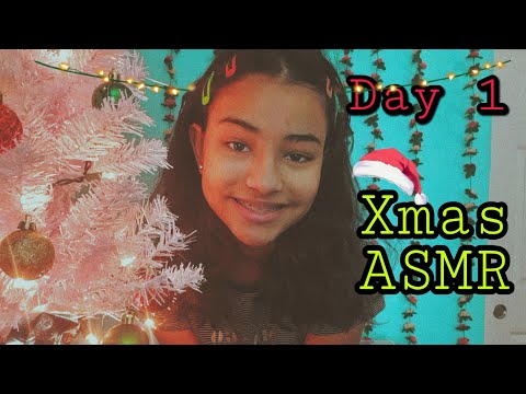 ASMR- Christmas Trigger Test • Day 1