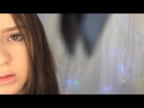 АСМР коррекция бровей, приятные триггеры и шепот/ ASMR russian whisper