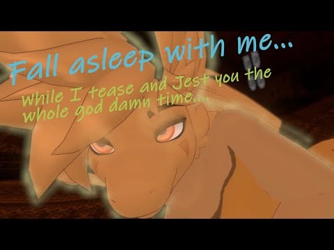 Your Favorite toxic dragon teases and naps with you [Furry ASMR]