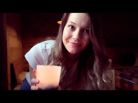 ASMR wood tapping, candle tapping, wood scratching, ￼for relaxation, no talking