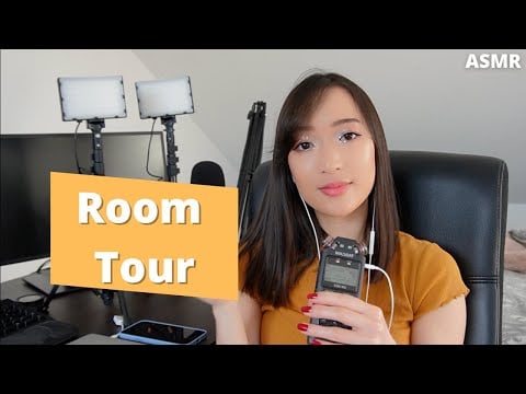 ROOM TOUR -  BIENVENUE DANS MON STUDIO ASMR 🎬