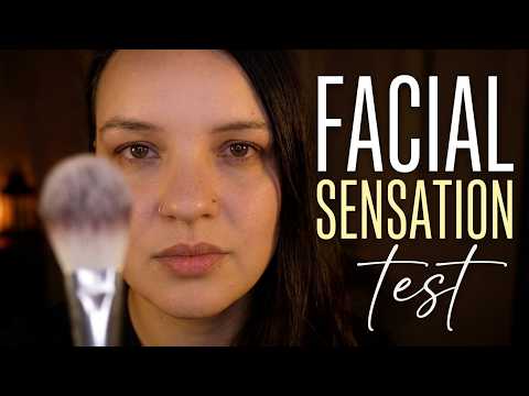 ASMR | Facial Sensation Tests