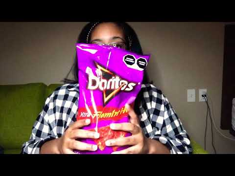 ASMR Doritos Xtra Flamin Hot & Pepsi (EXTREME CRUNCH EATING SOUNDS) #Mexico