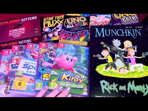 ASMR Video Games Haul (Whispered)