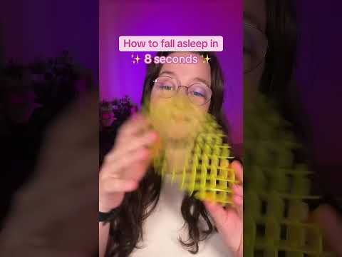 How to fall asleep in 8 seconds #asmr #asmrsounds #asmrrelax #asmrtingles #asmrsleep #relax