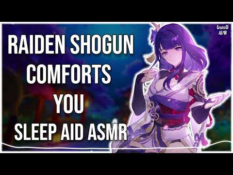 3DIO | Raiden Shogun Helps you Rest | Genshin Impact Sleep Aid ASMR RP
