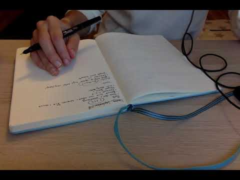 Quick journal entry and little chat