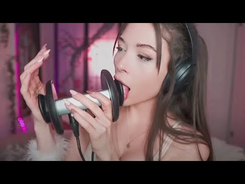 ASMR Princess Licks Your Ears - Deeply Satisfying Tingles + Deep Purring