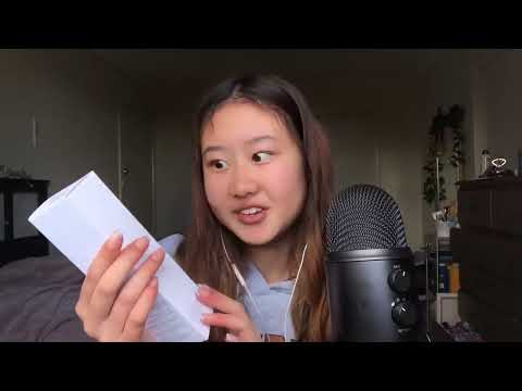 ASMR yesstyle haul unboxing!