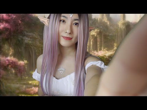 ASMR Elf Helps You In The Woods 🪵 (Healing, Spell, Makeup)