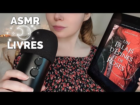 ASMR 📖 Parlons Livres! Les sagas que j'ai aimé mais que je ne continuerai pas...