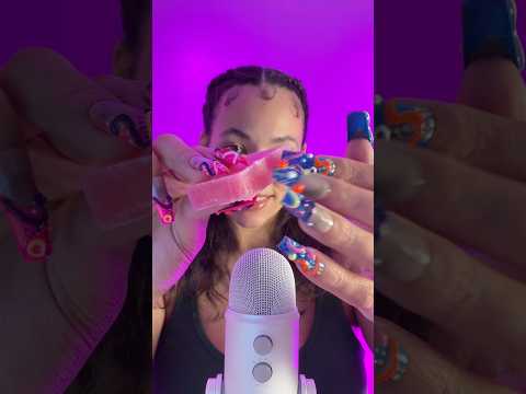⁠have you ever tried edible crystals? @silkygem #asmr #edible #reels