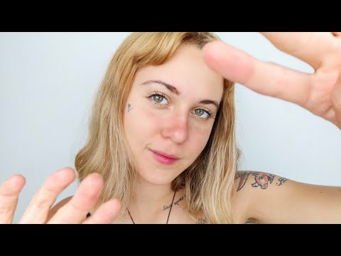 ASMR: PARA DORMIR RÁPIDO com hand movement e hand sound