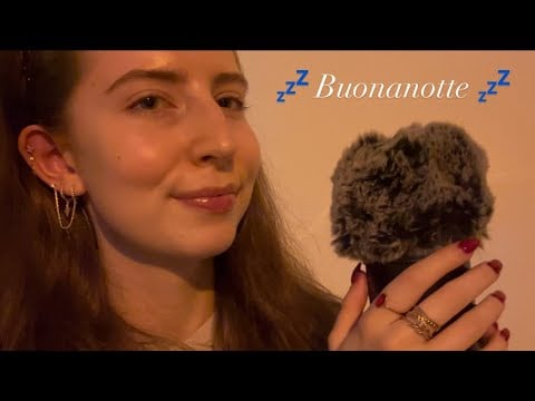 ASMR | Italian trigger words 🇮🇹(close up ear to ear whispering) 