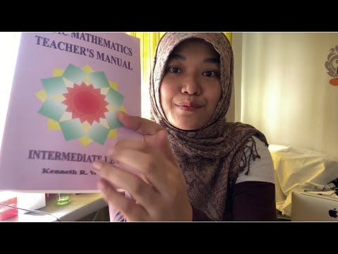 [ASMR] book tapping (page turning)