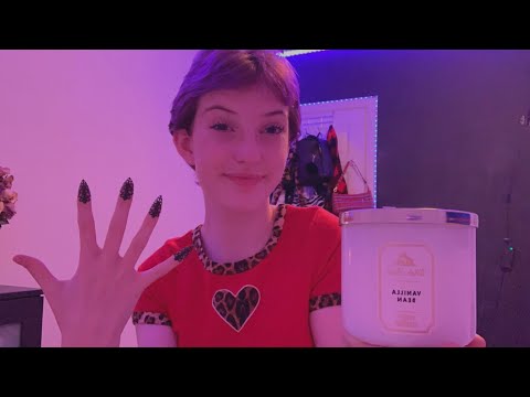 mall haul ASMR nail claws