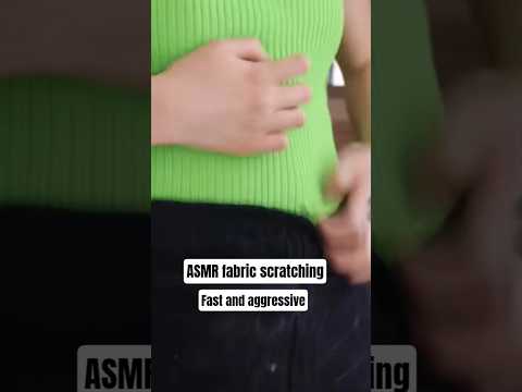 Longer version in my channel #asmrfastandaggressive #asmrfabricscratching #asmrscratching