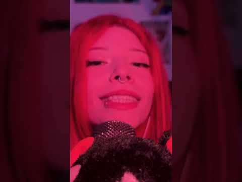 intense visuals and mouthsounds ASMR SHORT video! #tingles