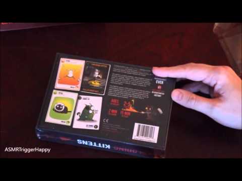 Unboxing Exploding Kittens Game (ASMR)