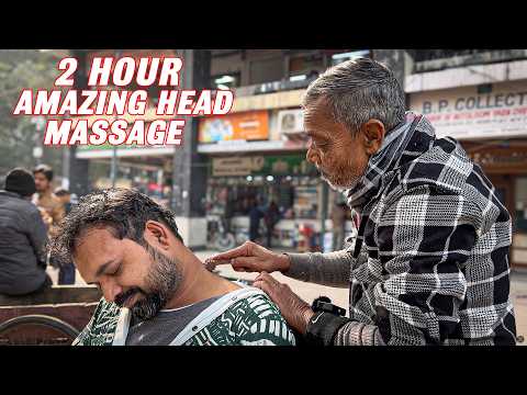 2 Hour Amazing Head massage | MIND- BLOWING Waris Barber | For Anxiety and Stress Relief ASMR