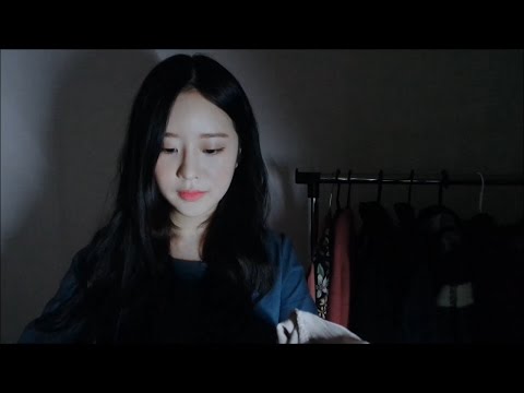[ASMR] 데이트 옷이랑 네일 해주기 Choose a Date Dress n nail