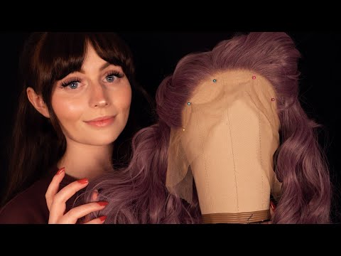 [ASMR] Wig Styling Roleplay - Haircut and Brushing