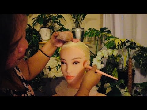 ASMR Perfectionist Hairstyling | Bridal Braid Hairstyle | Hair Fixings, Finishing Touches Whispering