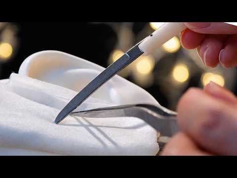 ASMR 뇌가 진짜로 착각할 수준의 귀청소 ..(노토킹)