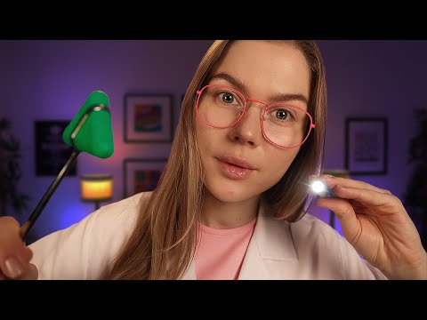 ASMR Sleep Doctor Lizi Helps You Sleep!  Soft Spoken Doctor RP