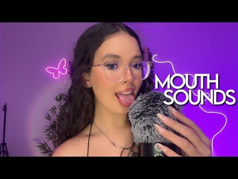 ASMR - SONS DE BOCA + INAUDÍVEL PARA DORMIR AGORA | cafuné 💦