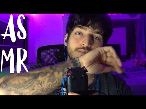 ASMR Probando Nuevo MICRO l TASCAM  l Mouth Sounds y Hand Sounds SeluAsmr!!!😴😴😴