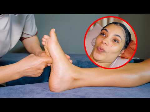 ASMR: $17 Deep Sleep Vietnamese Foot Reflexology Massage with Hot Stones in Da Nang | No Talking