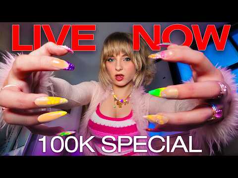 LIVE ASMR UNTIL 100K SUBS (OR UNTIL I PASS TF OUT)