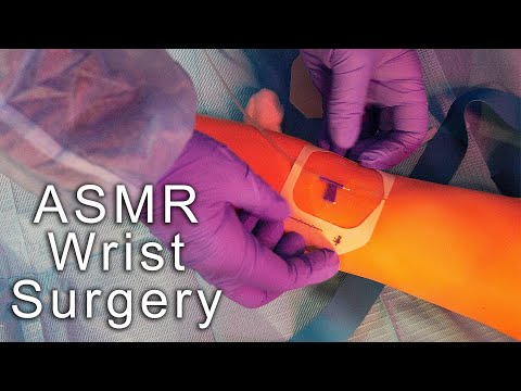 ASMR Surgery on Your Wrist | Visual Medical Role Play