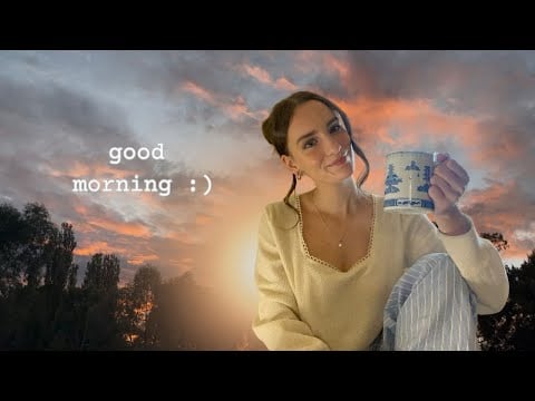 too sleepy to function? morning asmr for u xx