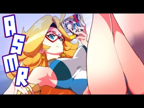 [Live ASMR] Comic Hero Tingles you with Comic Book ASMR 💕 ( Tapping, whispering, and more)